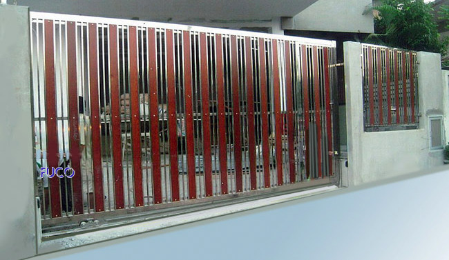 Cổng INOX biệt thự mẫu 205
