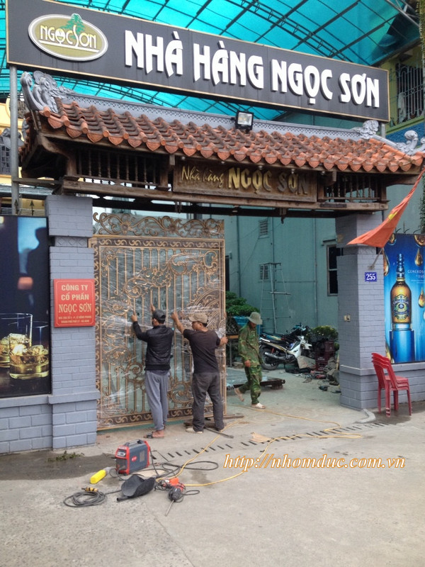 Công trình nhà hàng Ngọc Sơn,  255, tổ 4, Phường Lê Hồng Phong, Phủ Lý, Hà Nam