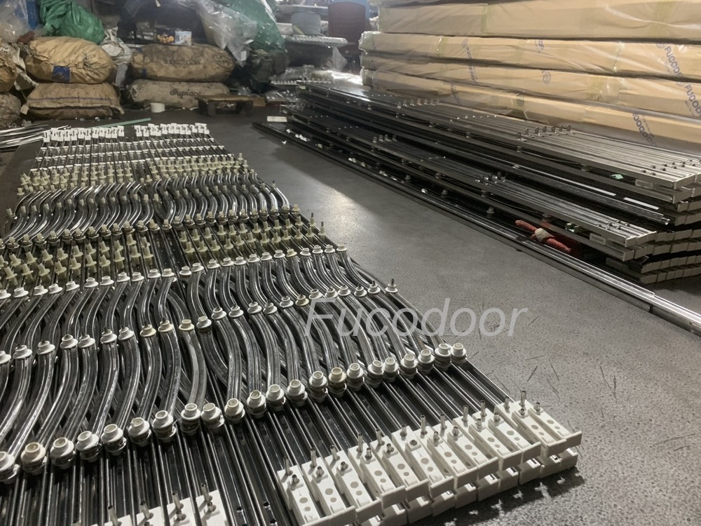 Cửa xếp INOX Đài Loan không lá