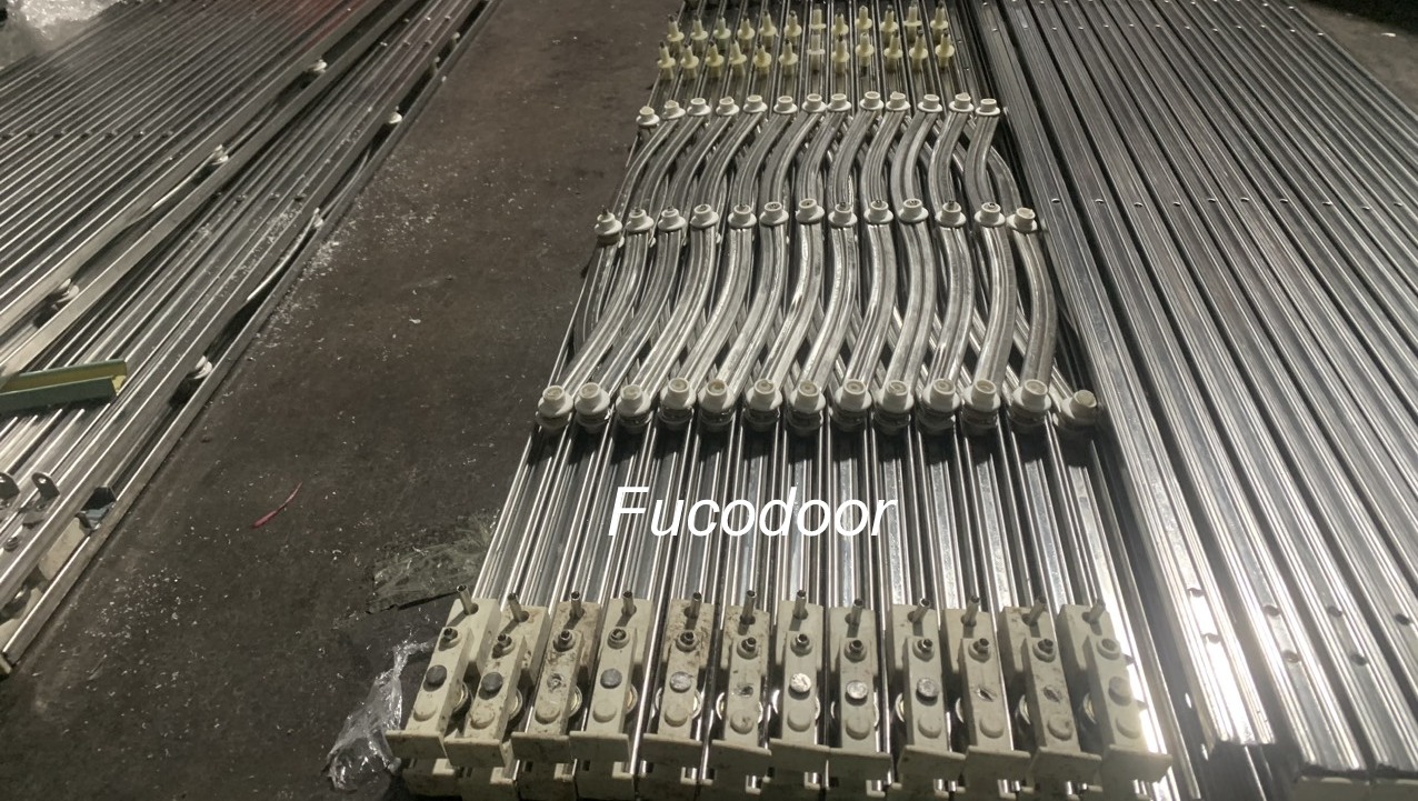 Cửa xếp INOX Đài Loan có lá