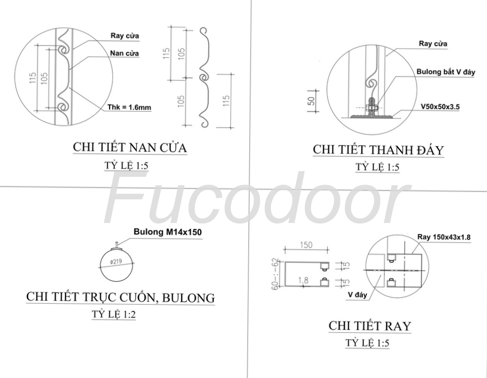 Báo giá cửa cuốn Siêu trường tại Hà Nội