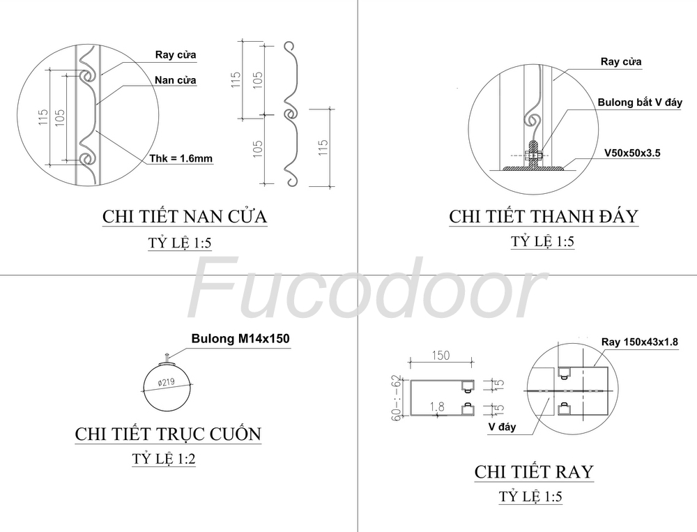 Báo giá cửa cuốn Siêu trường tại Hà Nội