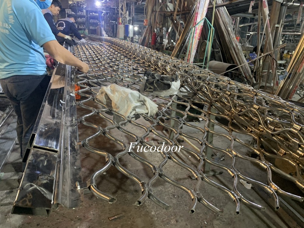 Cửa cuốn Mắt lưới inox Fuco, Cửa cuốn Mắt lưới inox Fucodoor, Cửa cuốn Mắt lưới  tại Nam Định