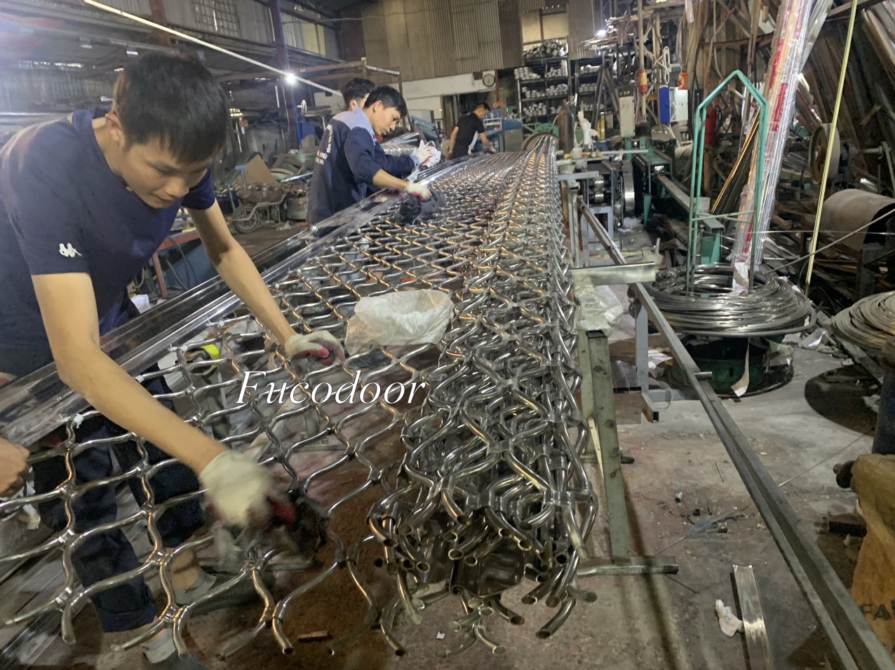 Cửa cuốn Mắt lưới inox Fuco, Cửa cuốn Mắt lưới inox Fucodoor, Cửa cuốn Mắt lưới  tại Nam Định