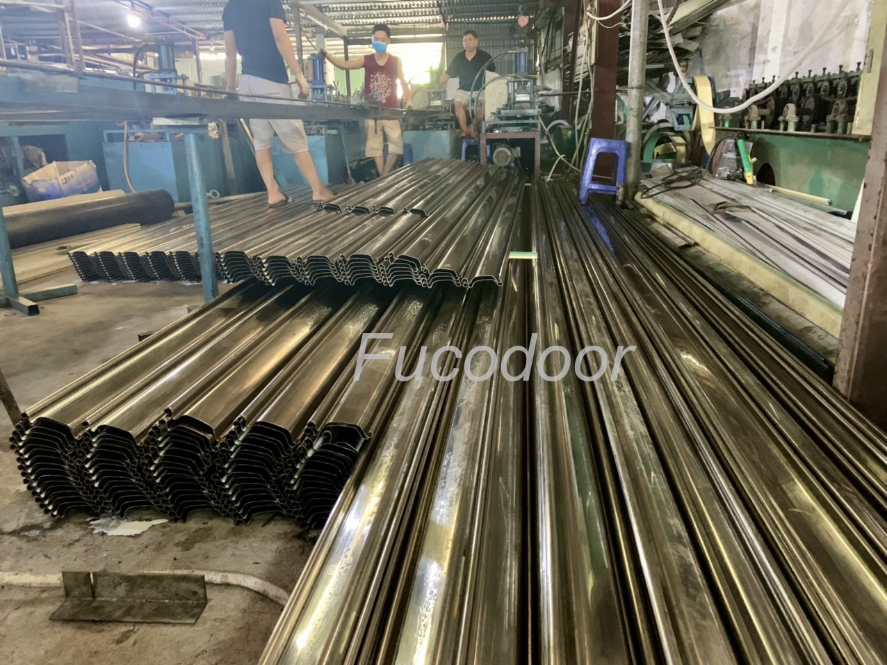 Cửa cuốn siêu trường INOX độ dầy 1.2ly