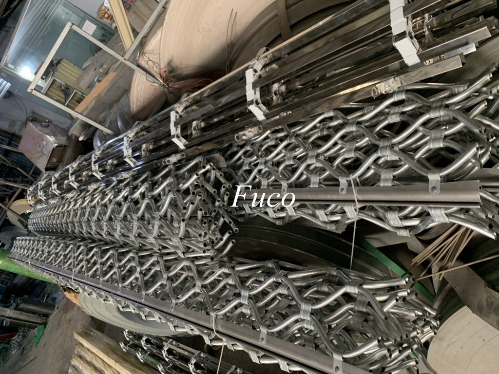 Lắp đặt cửa cuốn Mắt Võng, Cửa cuốn Mắt Võng INOX  tại Hưng Yên