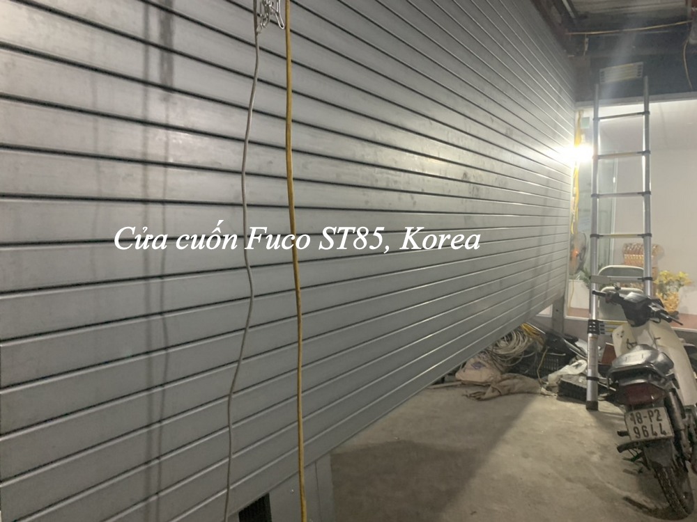 Cửa cuốn thép, Cửa cuốn siêu trường rộng 12 m, Cửa cuốn siêu trường tại Vĩnh Phúc
