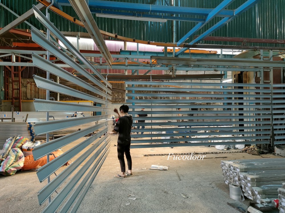 Cửa cuốn nhà xưởng, cửa cuốn siêu trường, Cửa cuốn Nhà Xưởng tại Bắc Giang