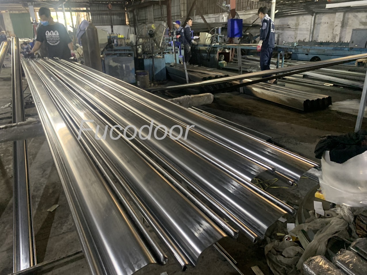 Cửa cuốn siêu trường, Cửa cuốn siêu trường 1,2ly, Cửa cuốn Siêu Trường INOX