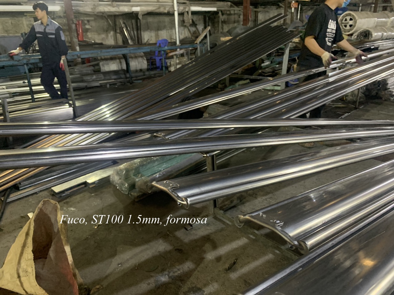Cửa cuốn siêu trường ST100 inox tại bắc ninh