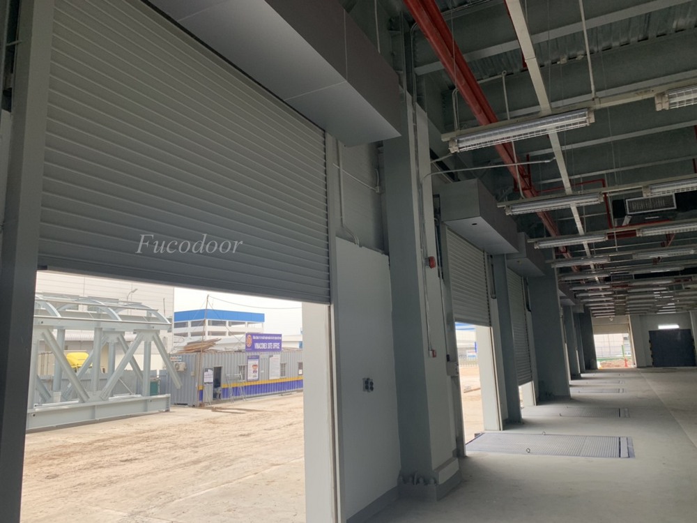 Cửa cuốn siêu trường thép mạ màu cho nhà xưởng, Cửa cuốn siêu trường, cửa cuốn nhà xưởng