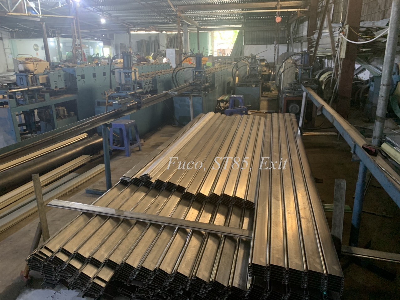 Cửa cuốn Nhà Xưởng, Báo giá cửa cuốn nhà xưởng, Cửa cuốn siêu trường tại Quảng Ninh