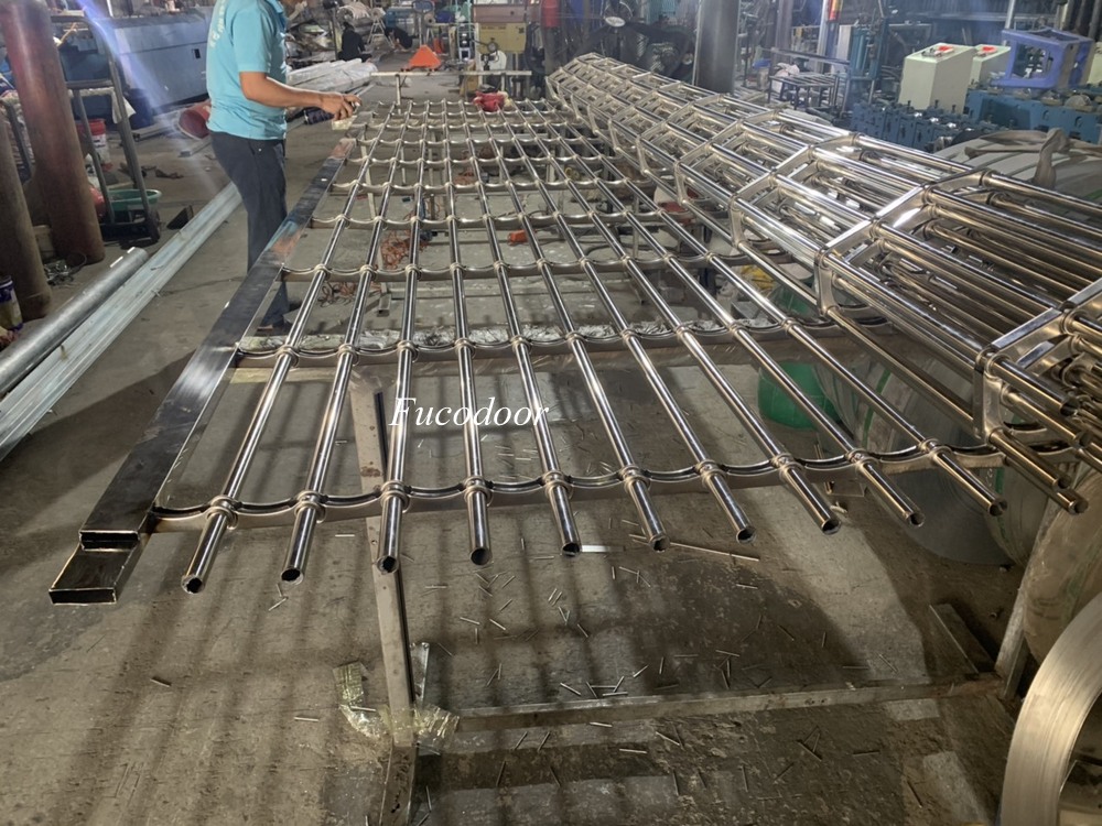 Giá cửa cuốn lưới song ngang, cửa cuốn ngang, Cửa cuốn Song Ngang  tại Bắc Giang