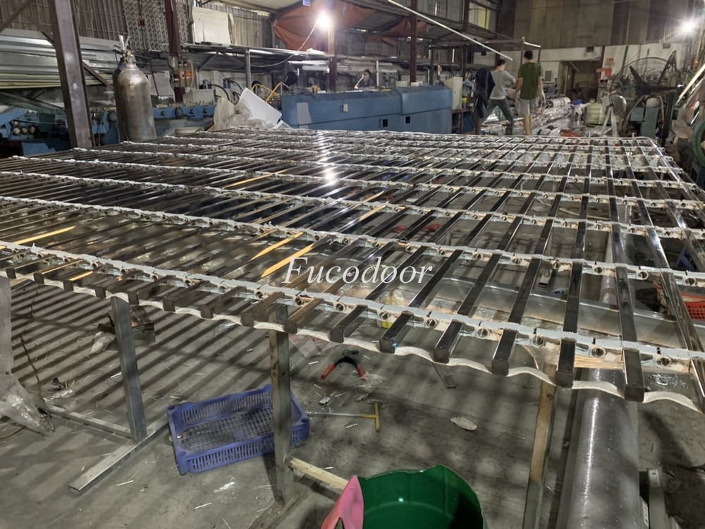 Báo giá cửa cuốn lưới song ngang, Cửa cuốn Song ngang INOX 304