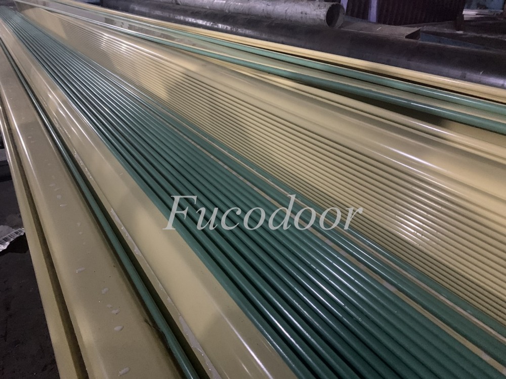 Cửa cuốn siêu trường thép mạ màu dầy 0.9ly