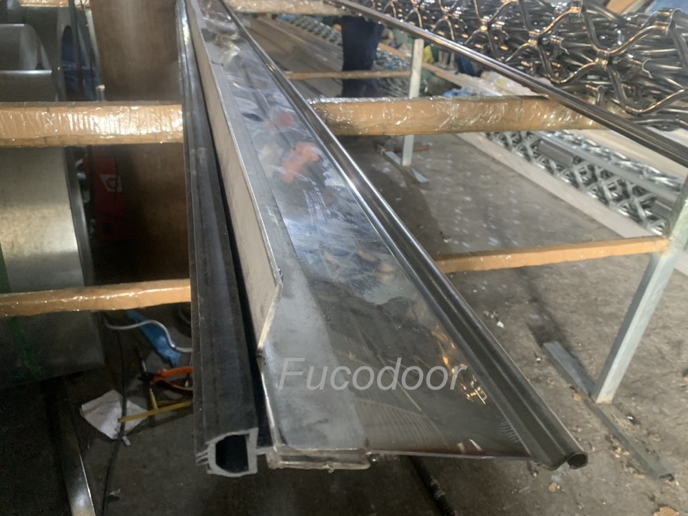 Cửa cuốn siêu trường INOX, ST100. Cửa cuốn siêu trường INOX