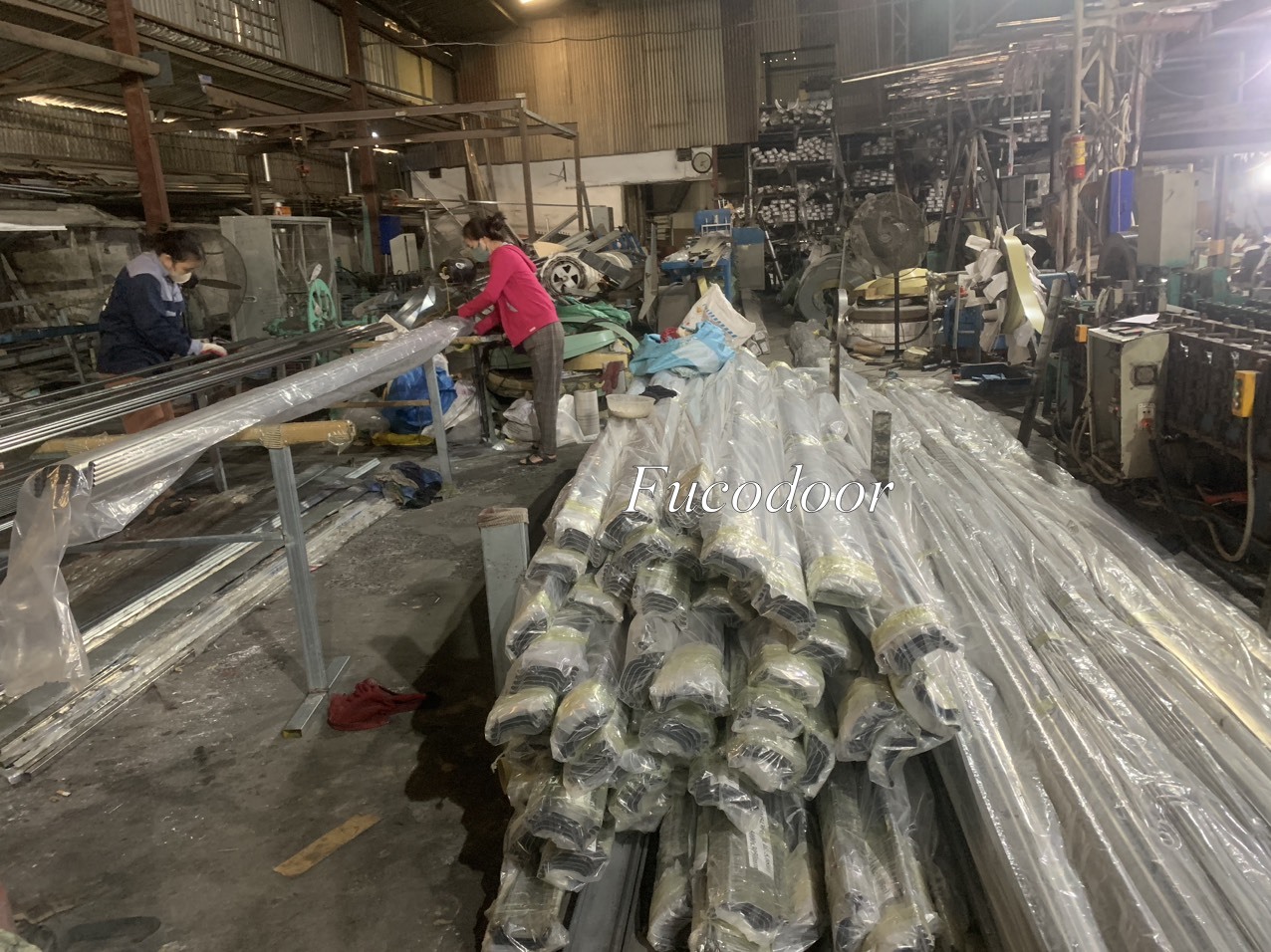 Cửa cuốn nhà xưởng, cửa cuốn siêu trường INOX 304, Cửa cuốn Nhà Xưởng INOX tại Nam ĐỊnh