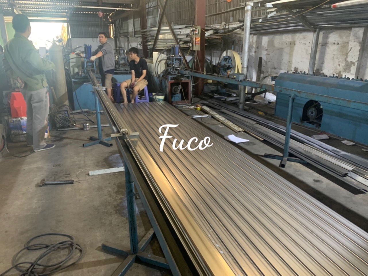Cửa cuốn siêu trường sơn tĩnh điện, Cửa cuốn siêu trường inox, cửa cuốn siêu trường