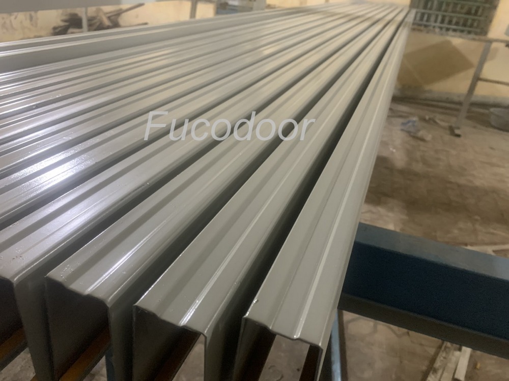 cửa cuốn nhà xưởng, Cửa cuốn siêu trường thép mạ màu, Cửa cuốn siêu trường sơn tĩnh điện, Cửa cuốn siêu 