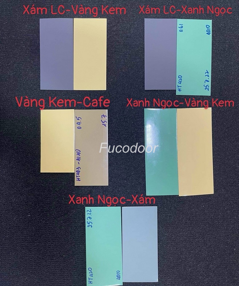 Cửa cuốn siêu trường thép mạ màu dầy 0.9ly