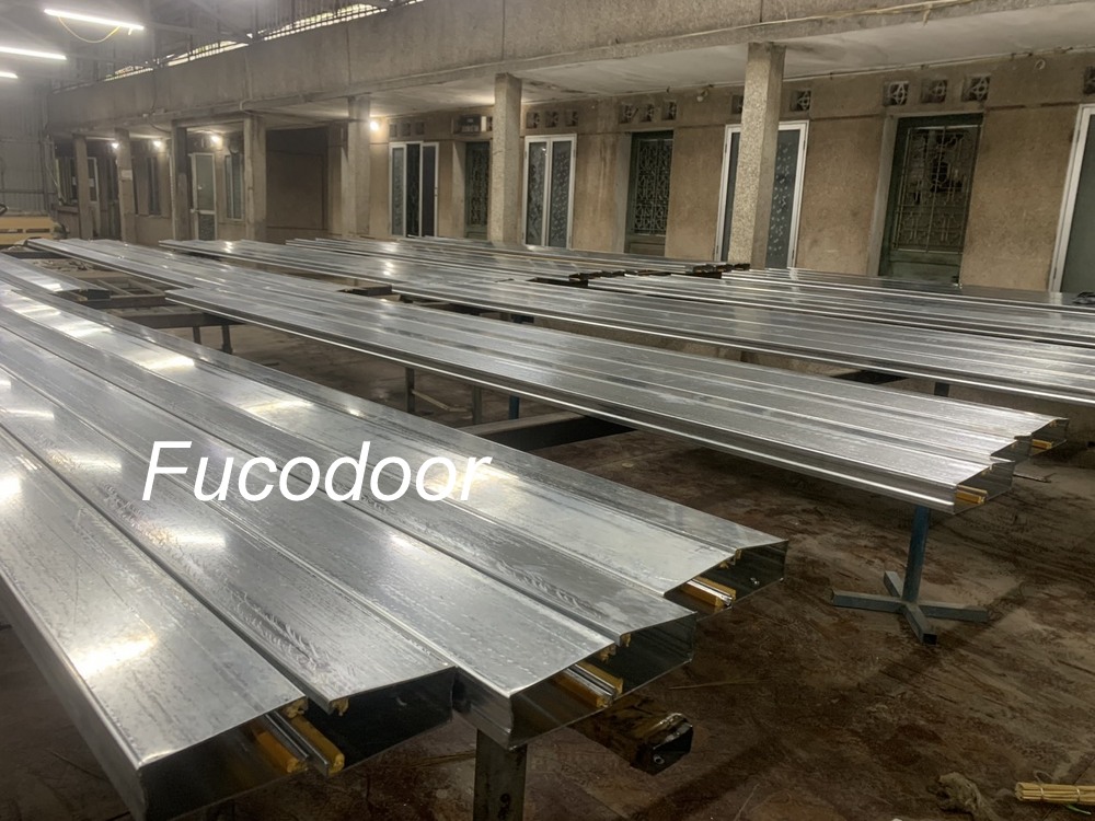 Cửa cuốn siêu trường sơn tĩnh điện, Cửa cuốn siêu trường inox, cửa cuốn siêu trường