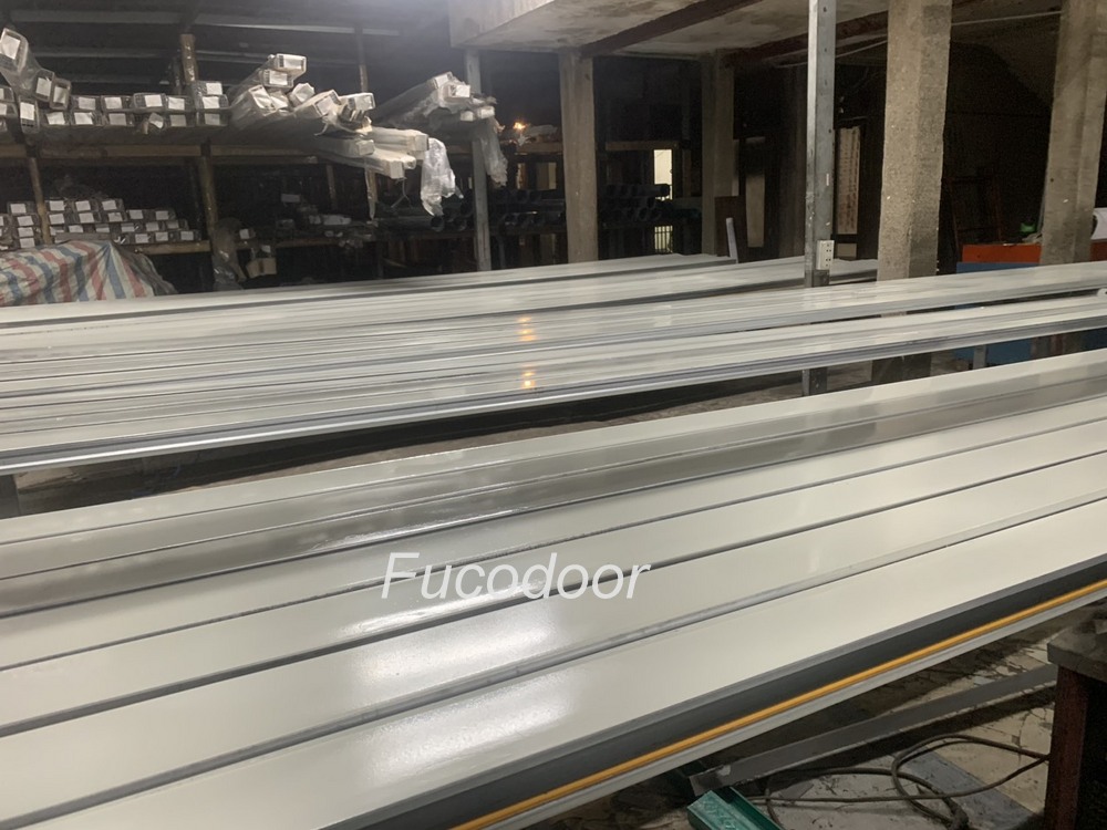 Cửa cuốn siêu trường sơn tĩnh điện, Cửa cuốn siêu trường inox, cửa cuốn siêu trường