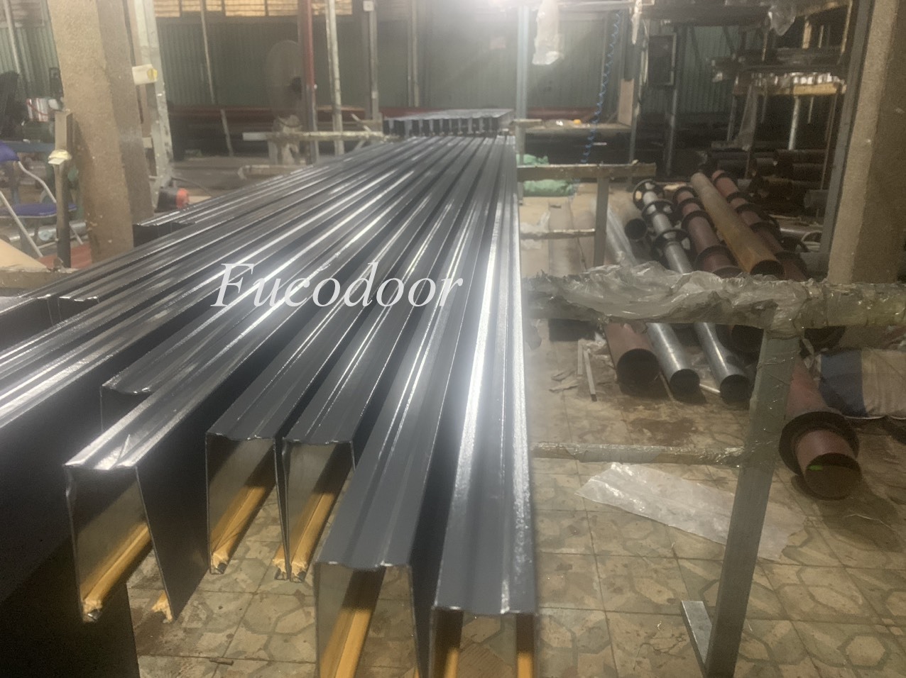 Cửa cuốn nhà xưởng, chống cháy