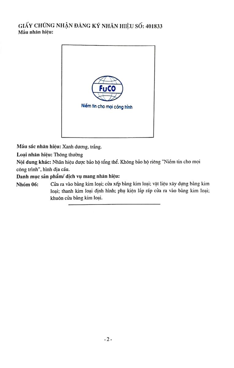fuco nhãn hiệu