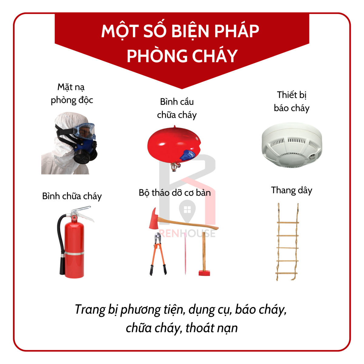 Các biện pháp phòng cháy cơ bản