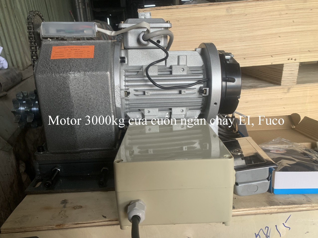 ĐẶC ĐIỂM MOTOR CỬA CUỐN CHỐNG CHÁY