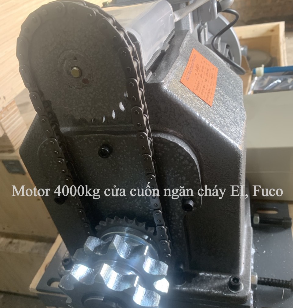 ĐẶC ĐIỂM MOTOR CỬA CUỐN CHỐNG CHÁY