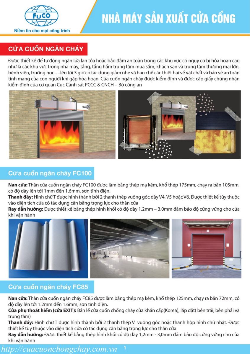 catalogue cửa cuốn
