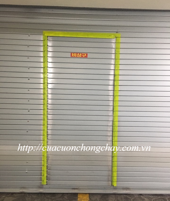 Cửa shutter door, Cửa sập ngăn cháy