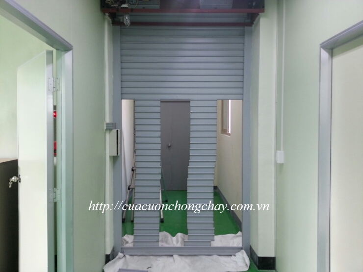 Cửa cuốn chống cháy ( Fire shutter door korea )