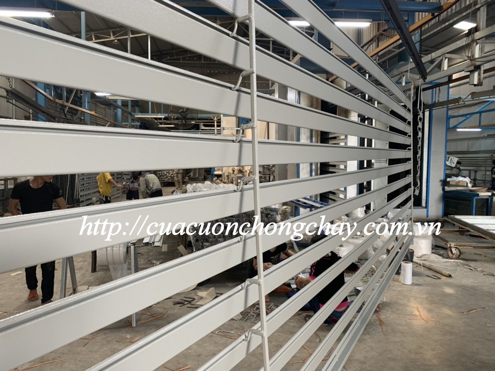 Cửa cuốn ngăn cháy 1 lớp