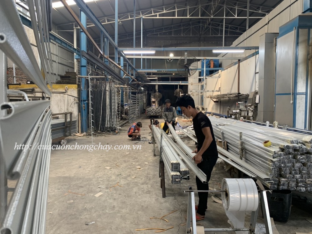 Cửa cuốn ngăn cháy Bệnh Viện, Hospital fire shutters