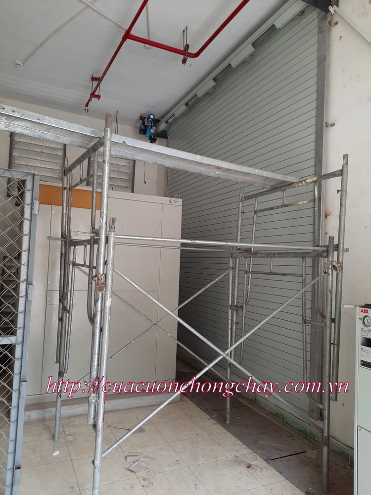Cửa cuốn chống cháy 2 lớp 120 phút, Cửa cuốn chống cháy