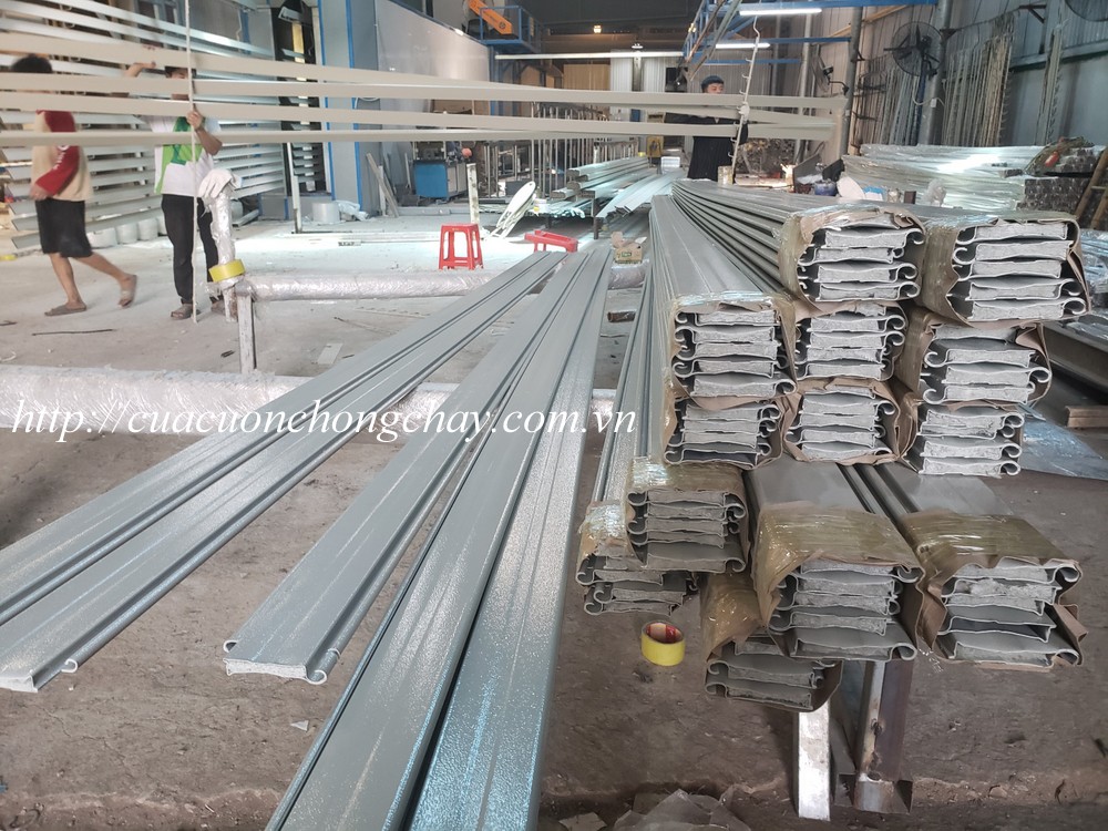 Cửa cuốn thép chống cháy 120 phút