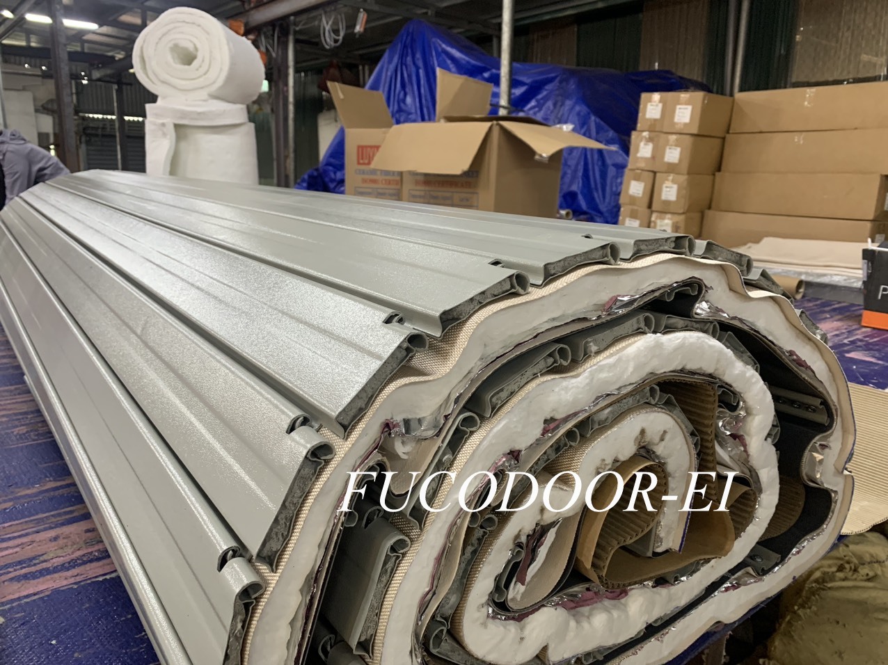 Cửa cuốn chống cháy EI 60 phút, Cửa cuốn ngăn cháy EI, Fuco, cửa cuốn chống cháy EI, như cửa cuốn ngăn cháy