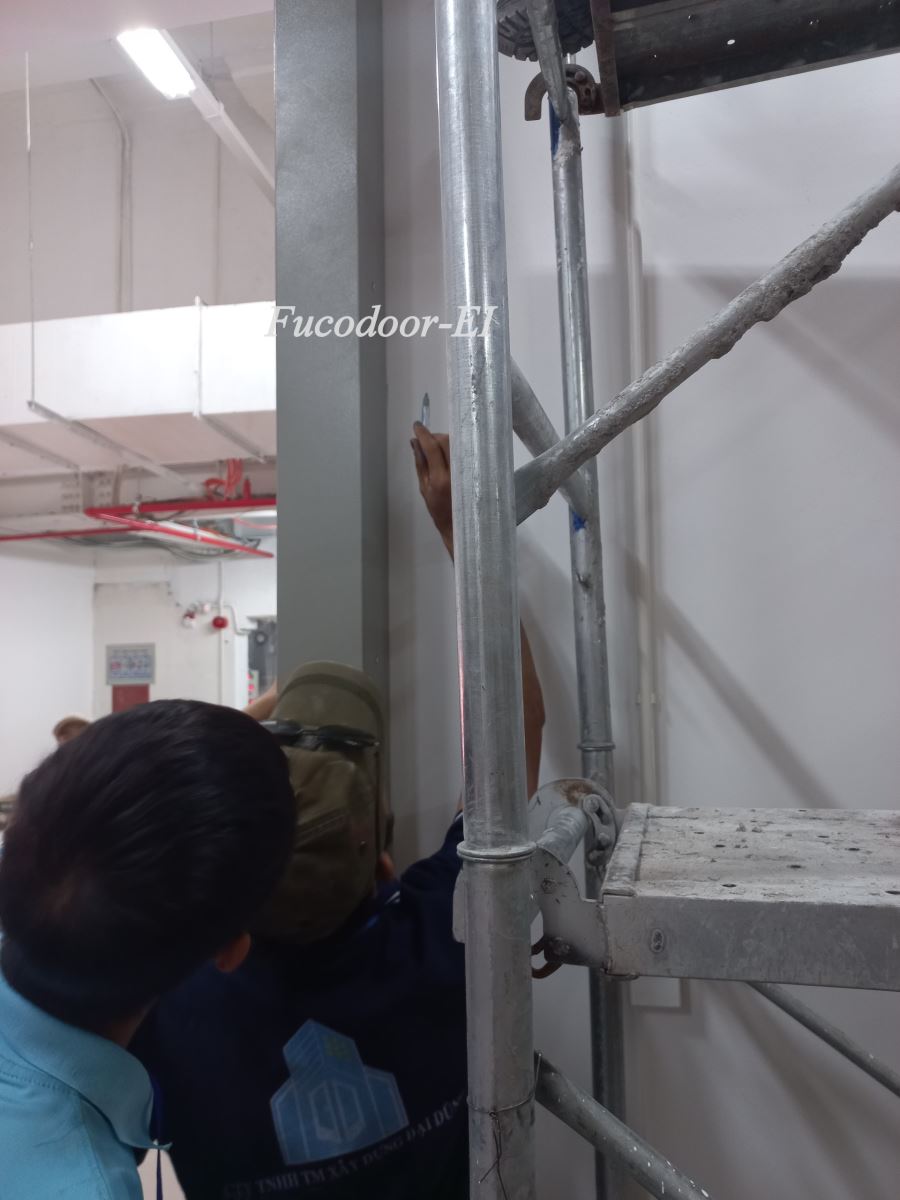 Cửa Cuốn Ngăn Cháy EI Cấu Tạo