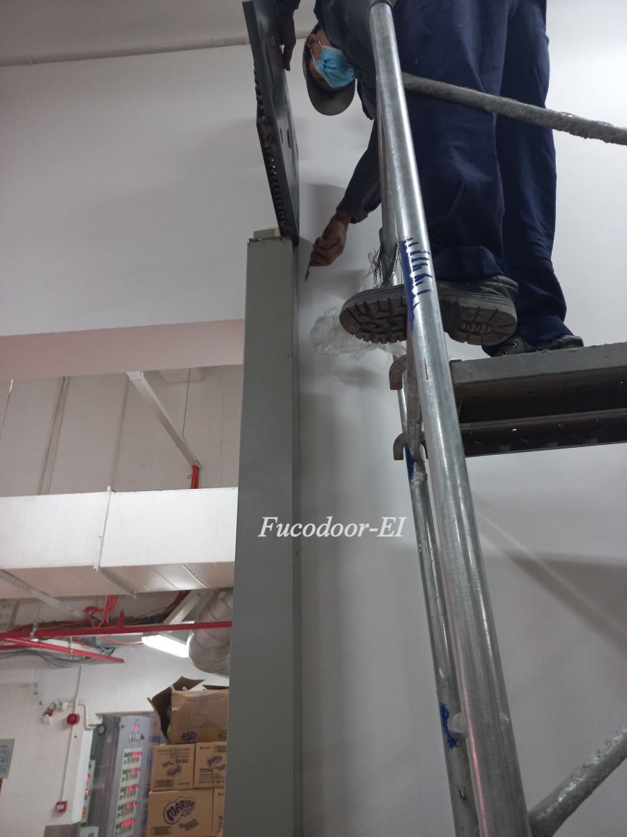 Cửa Cuốn Ngăn Cháy EI Cấu Tạo
