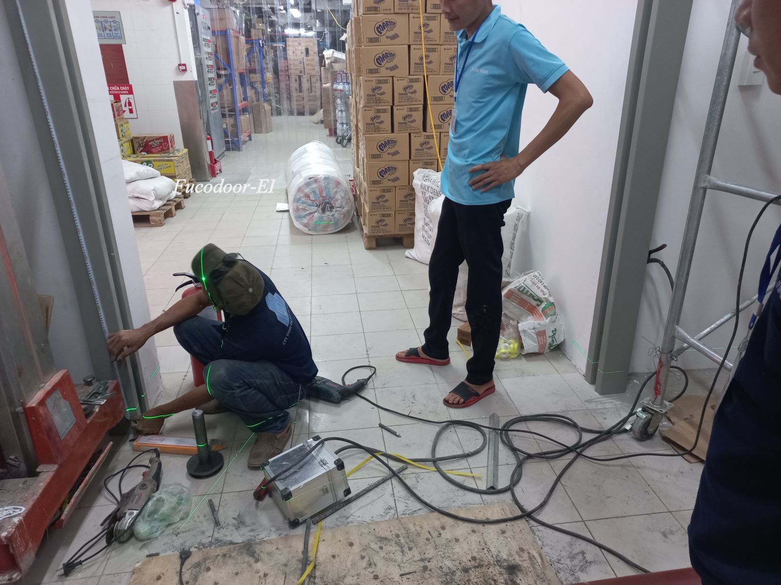 Cửa cuốn ngăn cháy cách nhiệt, chống cháy EI, EI 60 phút, EI70