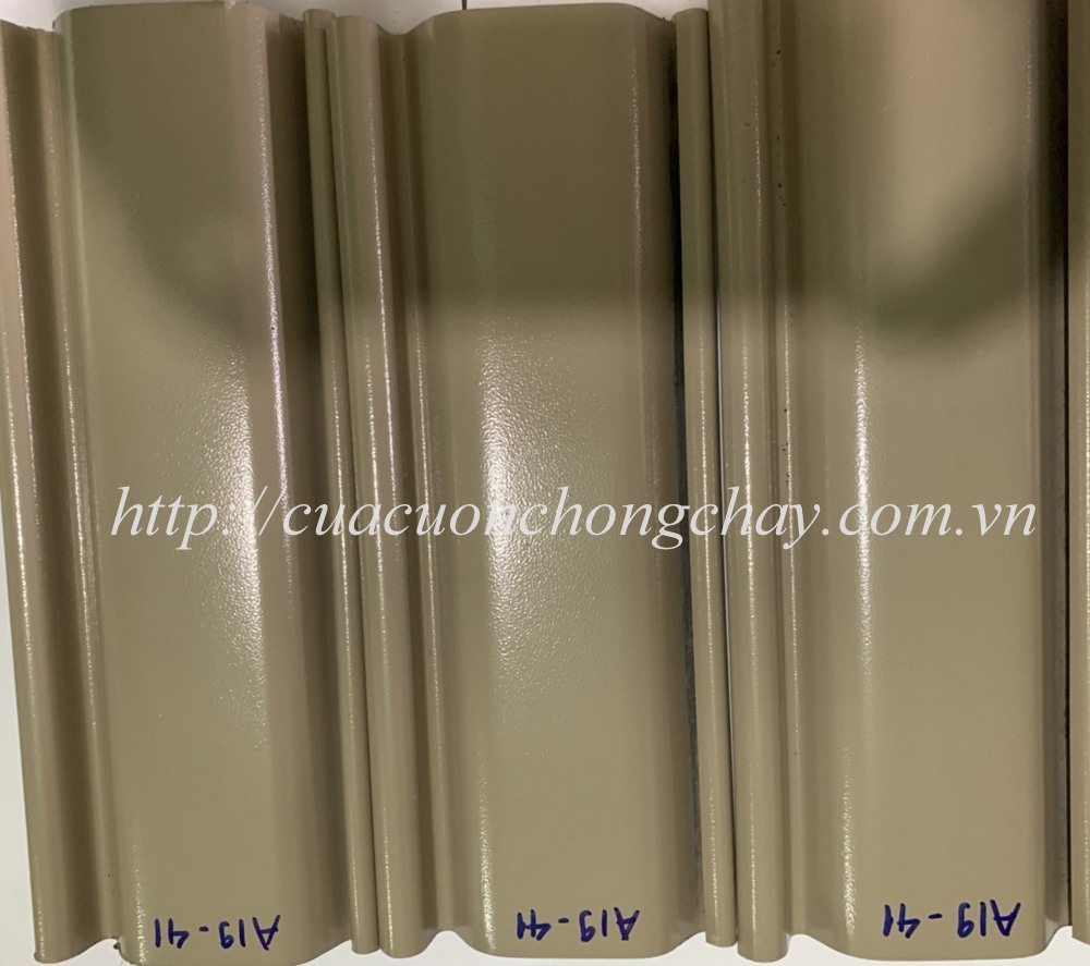 Cửa cuốn chống cháy 1 lớp