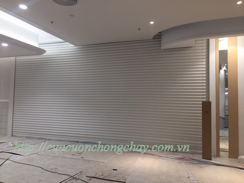 Cửa cuốn chống cháy đài loan, cửa cuốn chống cháy 1 lớp