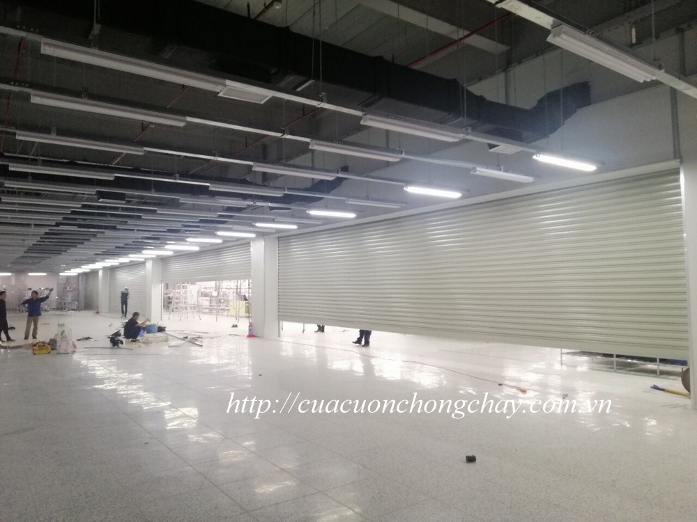 Cửa cuốn chống cháy 120 phút, Cửa cuốn ngăn cháy, chống cháy nhà xưởng, nhà máy