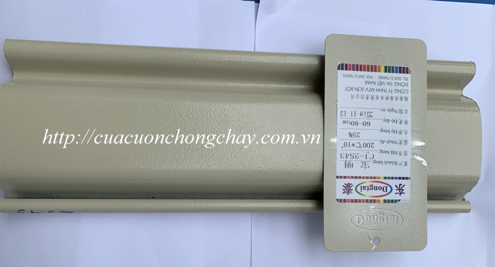 Cửa cuốn chống cháy 1 lớp