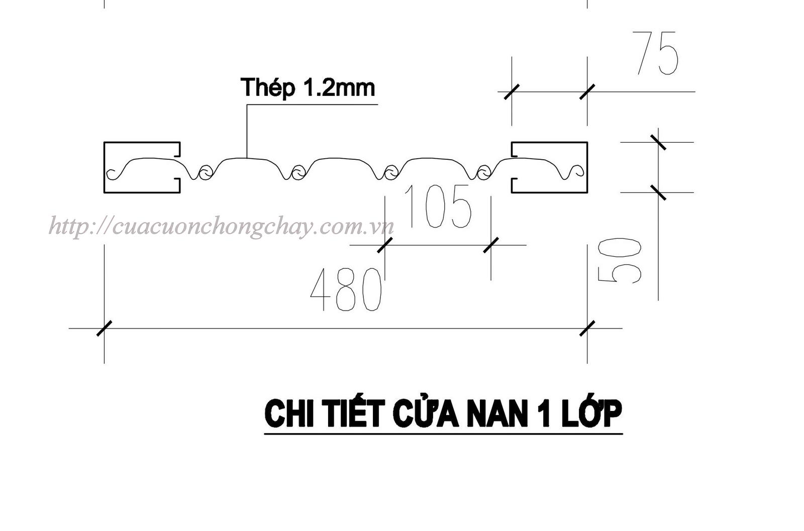 Cửa cuốn chống cháy