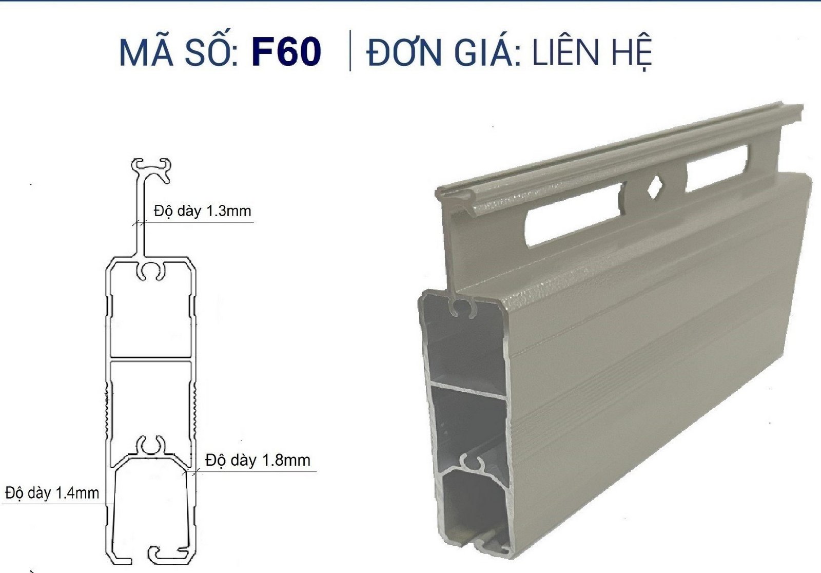 Cửa cuốn Đức Fucodoor F60