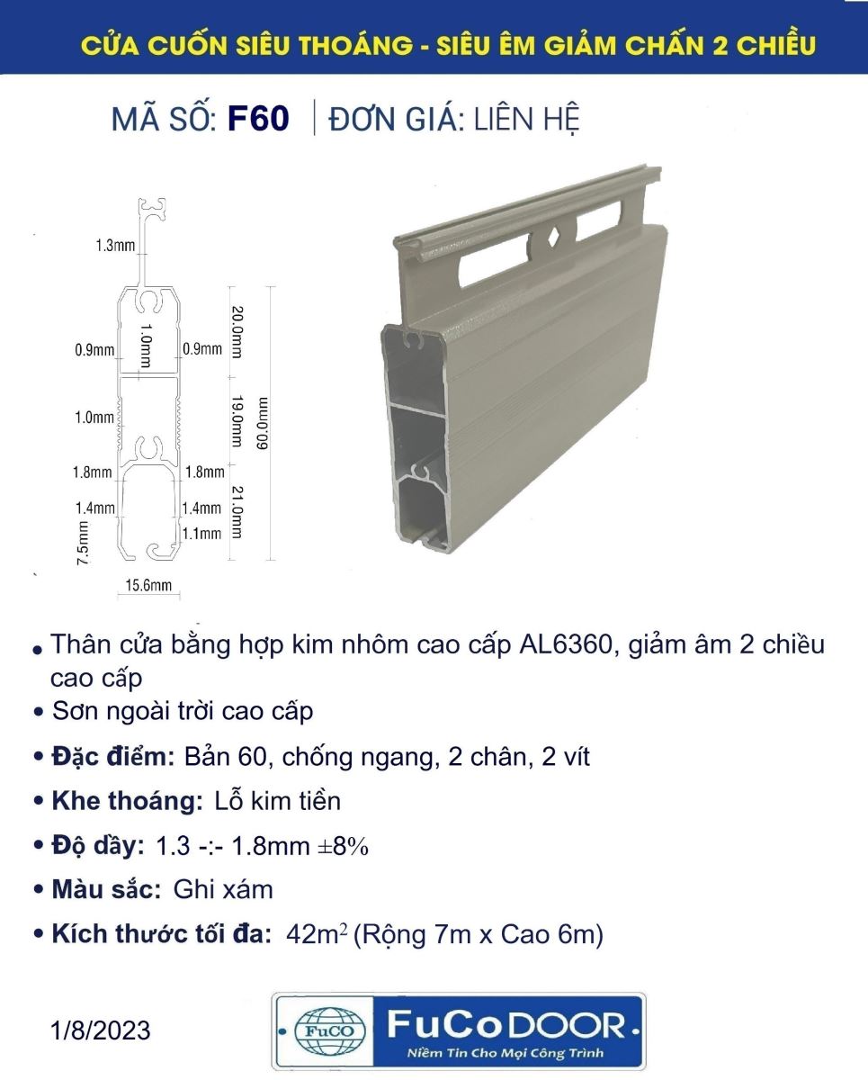 Cửa cuốn khe thoáng, cửa cuốn công nghệ Đức