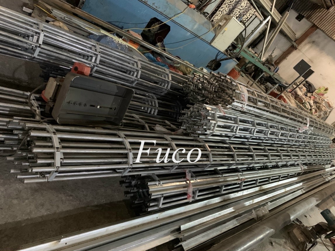 Cửa cuốn song ngang ống tròn 19 và phi 21 sơn tĩnh điện
